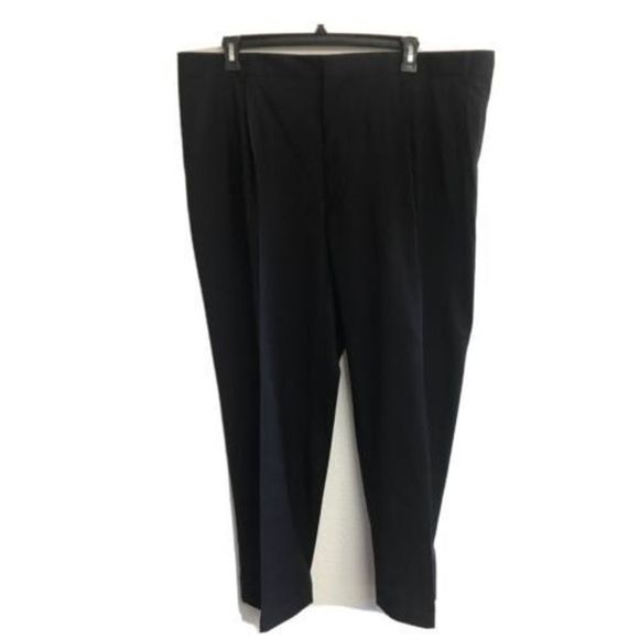 NEW JOS A BANK Men TRAVELERS COLLECTION 44x29 LIGHTWEIGHT WOOL PANTS Zip Pleated - Picture 1 of 11